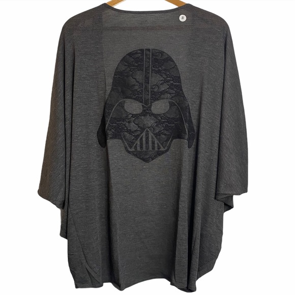 Star Wars Darth Vader Black Lace Dolman Cardigan - Picture 1 of 11